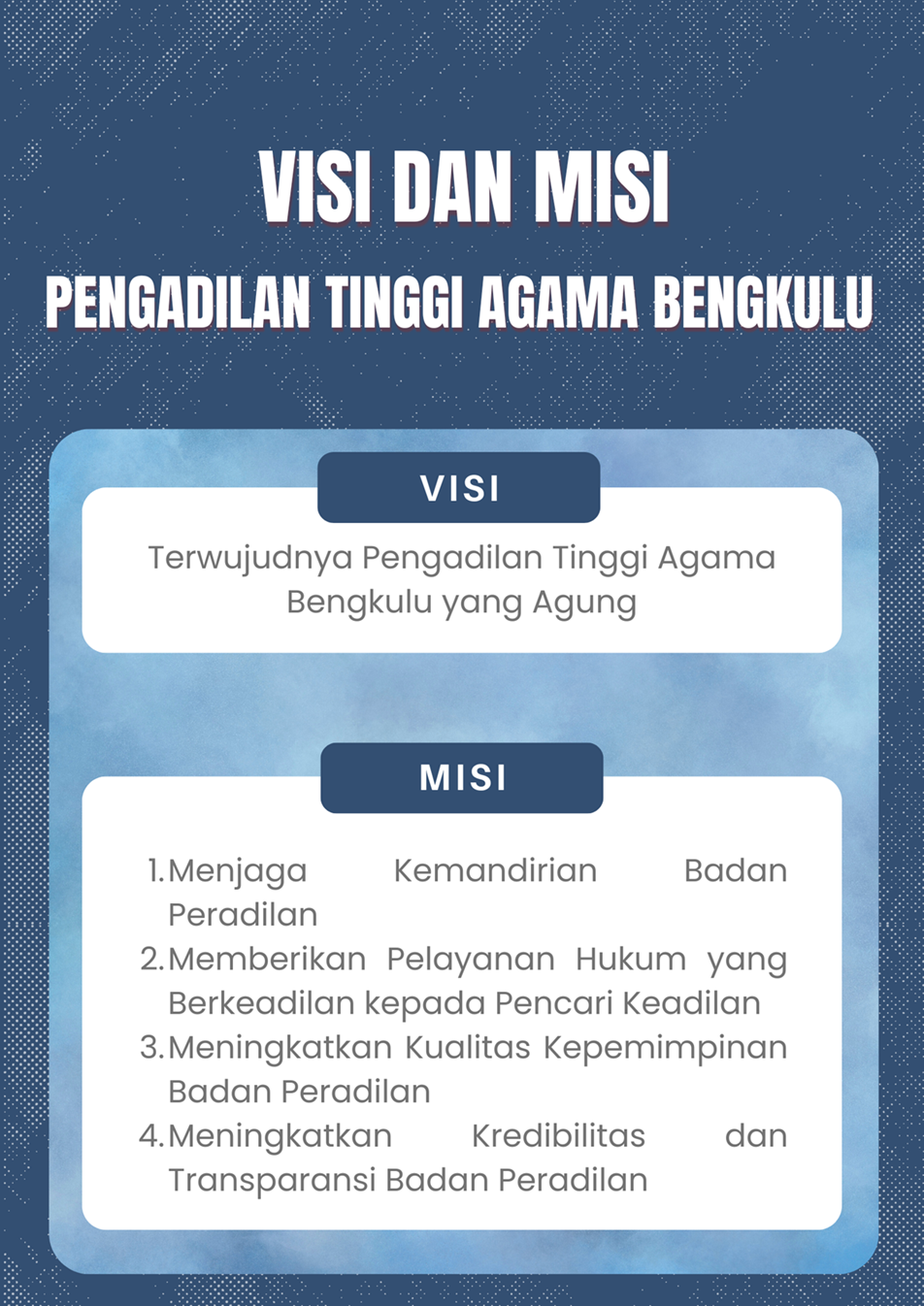 Visi Misi 25