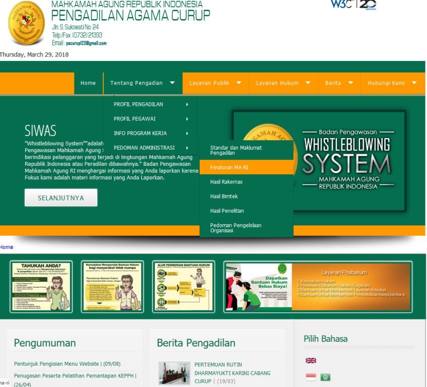 web curup